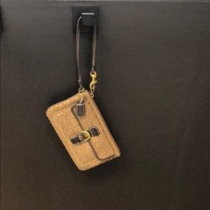 Coach wristlet